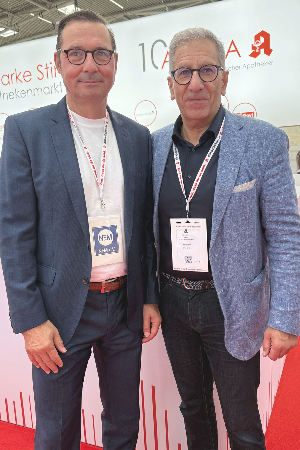 NEM e.V. auf der expopharm, Tag 2